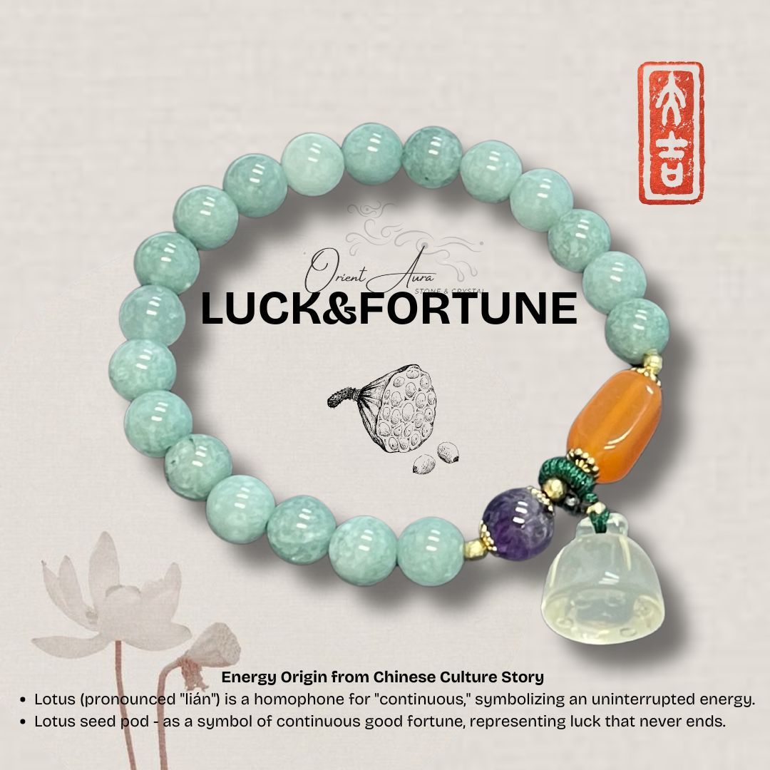 💫LUCK & FORTUNE💫 Chalcedony Bracelet